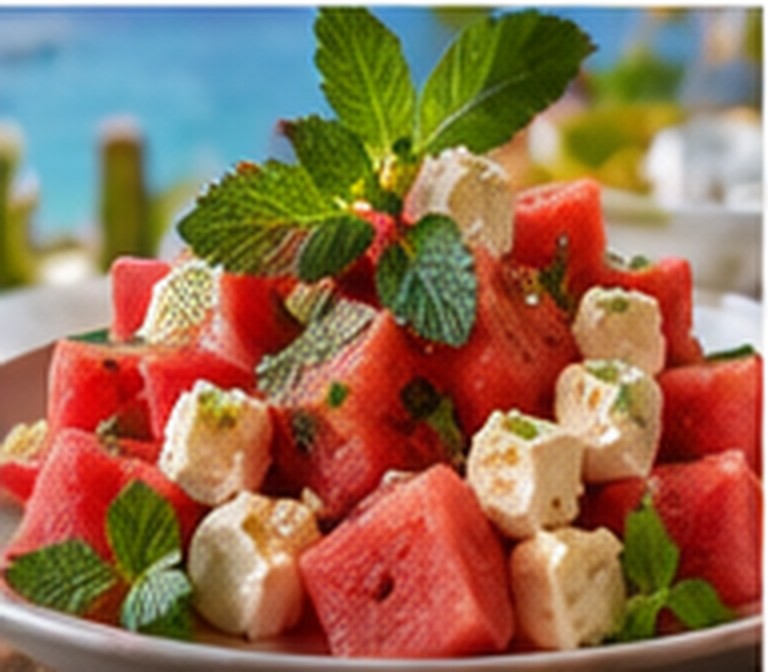 Watermelon & Feta Salad