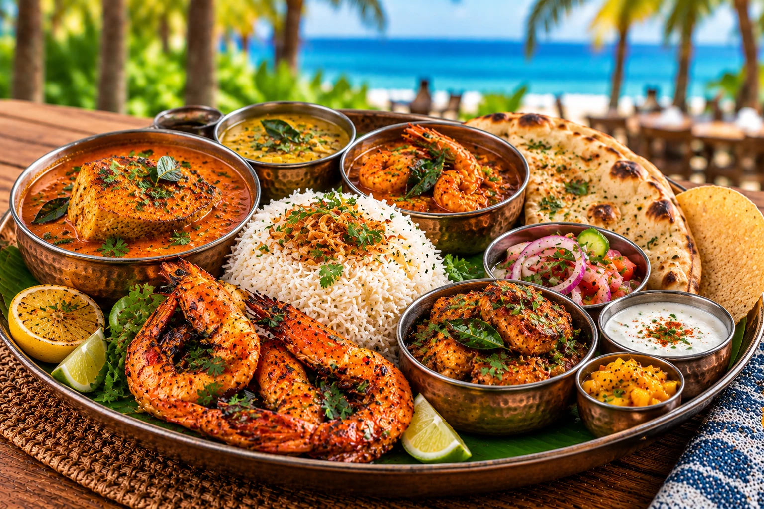 Marina Seafood Thali